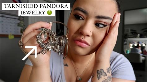 do pandora jewelry tarnish|why is my pandora bracelet tarnishing.